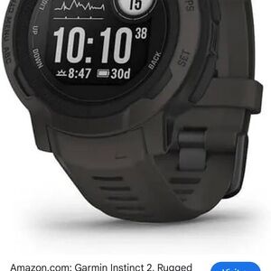 Garmin Instinct 2, watch with GPS,Multi-GNSS Support, Tracback Routing Graphite